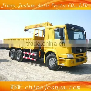 2014 Hot Sale New Model HOWO 6x4 10 Ton Truck Crane thumbnail-1
