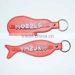 Welcome Order Factory Wholesale Travel Car Key Ring Leather Tag thumbnail-1