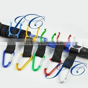 Promotional Multitool Aluminum Carabiner With Lanyard thumbnail-1