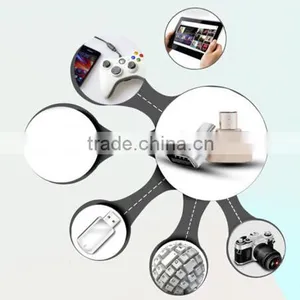 Hot Product Micro USB To USB 2.0 Adapter Mini OTG 5 Pin Converter for Android thumbnail-3