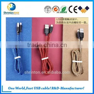 Remax Nylon Braided Fabric Micro Usb Cable 1M With Metal Head thumbnail-6