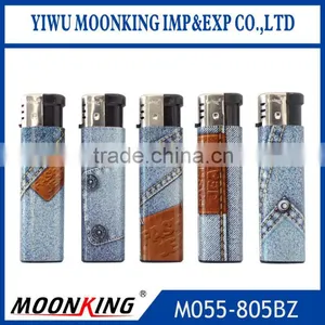 ABS Material OEM Brand Refillable Gas Cigarette Lighter Electronic Jet Lighters thumbnail-1