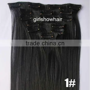 2013high Quality & Cheap Clip in Hair Extensions Brazilian Weave thumbnail-1