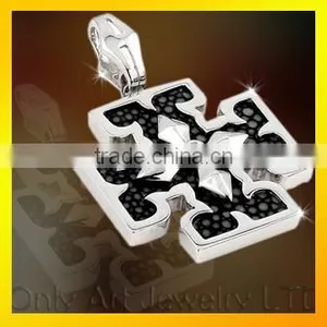 Men Custom Vintage Pendant Hot Selling Fashional Cross Necklace Pendant thumbnail-6