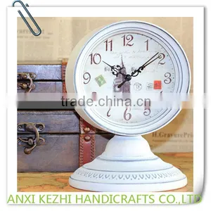 Wrought Iron Country Style Desk Clock thumbnail-2