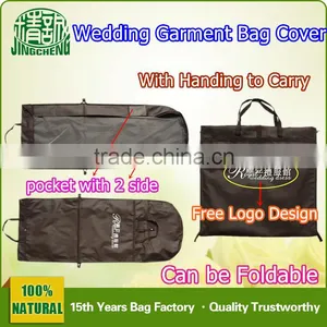 Foldable Wedding Garment Bag Cover/ Suit Garment Bag Cover / Cloth Garement Bag Cover thumbnail-5
