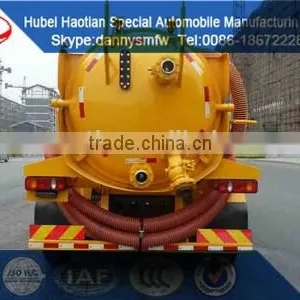 Hot Sale 4x2 Sewage Truck Cleaning Truck 4cbm 6cbm 8cbm Vacuum Sewage Suction Truck thumbnail-2