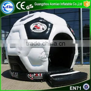 Inflatable Football Bounce House Soccer Shape Bouncer Inflatable Bounce Houses for Parties Quality Choice thumbnail-2