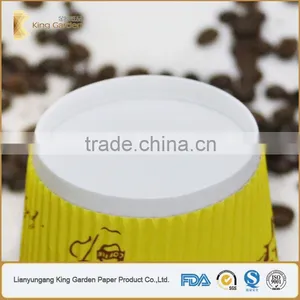 Coffee to go Paper Cup Ripple Wall With Lids thumbnail-5