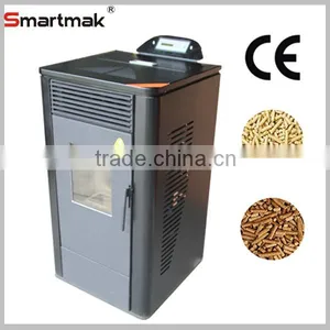 CE Approval 8 KW Modearn Biomass Small Wood Pellet Stove thumbnail-1