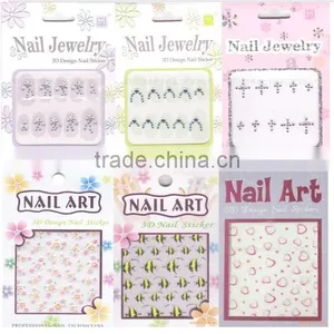 12 Tips Nail Art Stickers Fish Animal Design Nail Accessories/ High Quality Products Made in China thumbnail-1