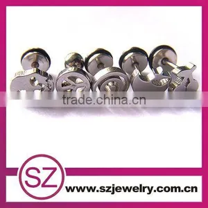 D95 Stainless Steel Stud Magnetic Earrings thumbnail-1