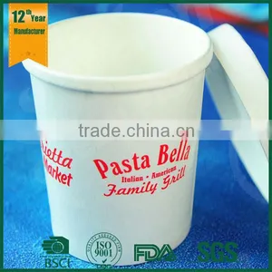 Disposable Paper Cup,soup Cup With Paper Lid, Custom Printed Paper Soup Cup thumbnail-6