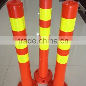 Wholesales PU/EVA Flexible Spring Post Road Delineator Post Safety Sign Post thumbnail-2