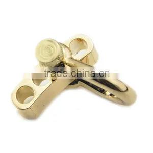 Colorful Stainless Steel U Shaped Adjustable Shackle With 4 Holes for Paracord Bracelets thumbnail-6