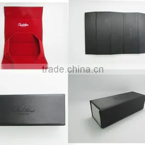 Custom PU Leather Fancy Personalized Folding Reading Glasses Case From China Factory Quality Choice thumbnail-3
