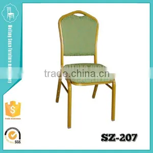 Elegant Iron / Aluminum Stacking Hotel Banquet Chair thumbnail-5