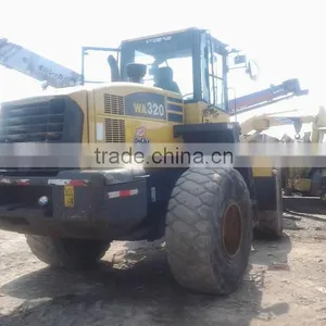 WA320-5 WA470-5-3 WA400-1 WA350-3-1 WA380-1-3-5 WA450 WA100 WA180 Used Komatsu Japanese Wheel Loaders on Sale thumbnail-1