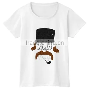 Happy Dad Day Daughter for Father's Day Surprise Cotton Tshirt thumbnail-1