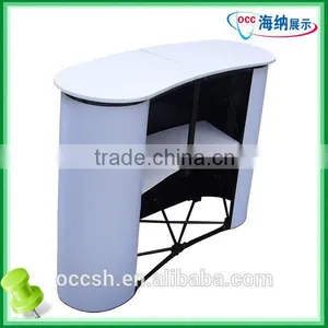 Aluminum Promotion Table Pop Up Counter Exhibition Desk thumbnail-1