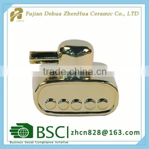 Electroplating Ceramic Tanks Shape Desgin Piggy Bank thumbnail-3