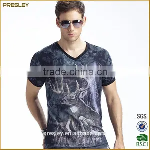 Wholesale Custom Polyester All Over Print Sublimation t Shirt, Design Dry Fit Full Printing Sublimated T-shirt thumbnail-4