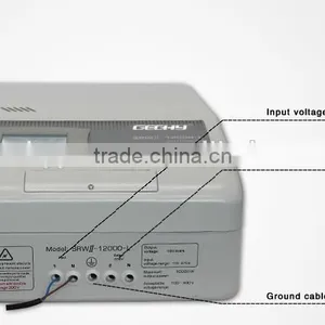 SRWII-12000-L Single Phase Wall Mounted LCD Display Relay Control Type Full Automatic AC Voltage Regulator/stabilizer/AVR thumbnail-3