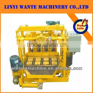 QT40-3 Manual Concrete Hollow Block Moulding Machine thumbnail-1