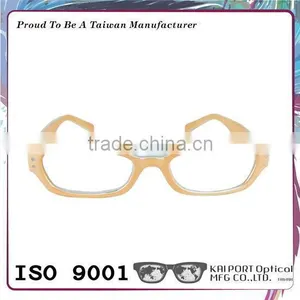 Color Combination and Silver Pins Decoration Eyeglasses thumbnail-5