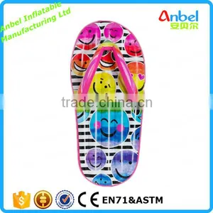 Emoji Float Inflatable Flip Flop Float Inflatable Thong for Water Fun thumbnail-2