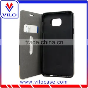 Slim Smart Leather Cover for Samsung S6 thumbnail-3