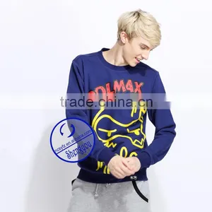 Wholesale Custom Nanchang Factory 100 Polyester Mens Pullover Sweatshirt thumbnail-2