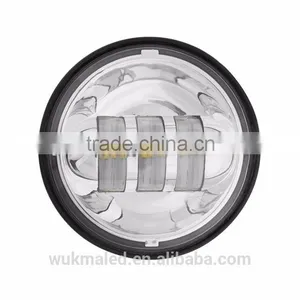 Factory Sales 4-1/2" Motorcycle Motorbike LED Harley Passing Running Driving Fog Lamp Waterproof Headlight for Harley thumbnail-2