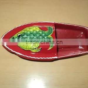 Tin Toys Boat Models New Model Fish Painted thumbnail-1