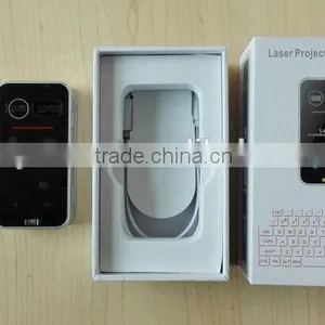 Tablet PC Wireless Mini Laser Projector Keyboard With Touchpad thumbnail-3