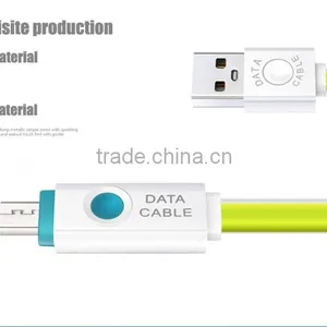 Led Light Usb Cable Charger Sync for Samsung for HTC for Android thumbnail-3