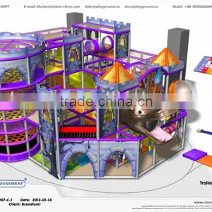Cheer Amusement Castle Themed Indoor Playground Equipment thumbnail-1