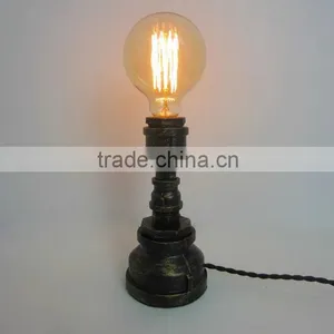 Wooden Table Light With Fabric Plug Cord thumbnail-4