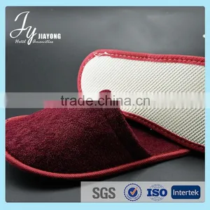 Non-Woven Disposable Hotel Slipper Customize Embroidery Slippers thumbnail-2