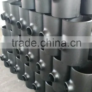 High Quality 150# Sch40 Steel Reducing Tee thumbnail-2