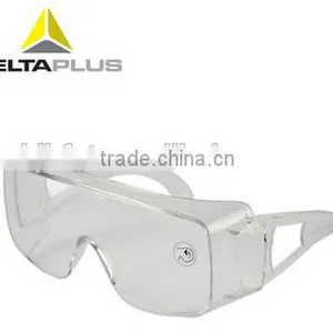Deltaplus Clear Polycarbonate Hole in Arms for Neck Cord Safety Glasses thumbnail-1