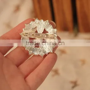 Updated Exported Large Rhinestone Brooch for Wedding thumbnail-1