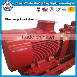 Speed 1480Kw Weite Fire Fighting Pump Set Used to Gas Station Fire and Rescue Equipment Fire Pump thumbnail-4