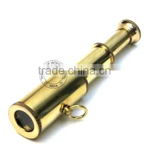 TELESCOPE FOR KEY RING / KEY CHAIN & PENDANT - MINI TELESCOPE - NAUTICAL TELESCOPE FOR PENDANT & KEY RING thumbnail-1