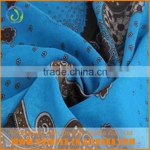 Trade Assured Fashion Printed Chiffon Fabric thumbnail-4