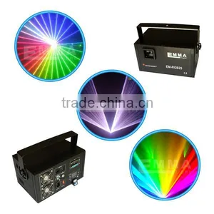 3W Weeding Laser Show Stage Lighting RGB Laser Light With SD+Animation Fireworks+ High Beam Lighting thumbnail-1
