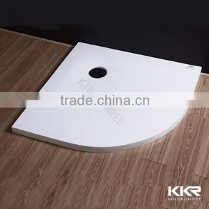 Shenzhen Kkr Hot Selling Solid Surface Shower Tray for Sale thumbnail-3