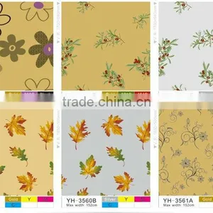 Table Linen Rentals, Latest Design Printing Colorful Round Decorative Table Cover thumbnail-1