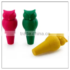 Different Shape Silicone Wine Bottle Closures,colorful Wine Stop thumbnail-1
