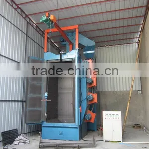 High Quality Hook Type Shot Blasting Machine/shot Blast Euipment Manufacturer thumbnail-1